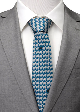 Black Sheep Blue Silk Men's Tie