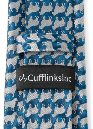 Black Sheep Blue Silk Men's Tie