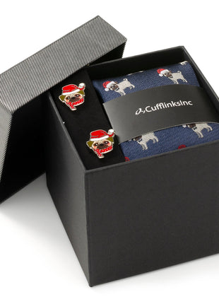 Santa Pug Gift Set
