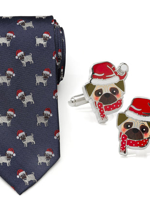 Santa Pug Gift Set