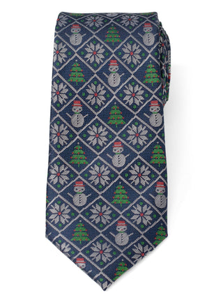Sweater Weather Blue Men's Tie