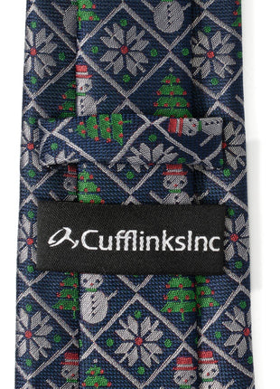 Sweater Weather Blue Men's Tie