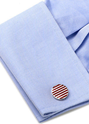 Stars and Stripes American Flag Cufflinks