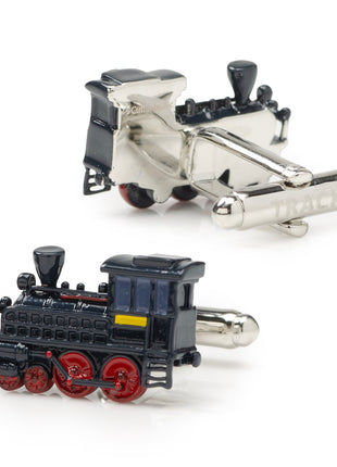 Steam Engine 3D Cufflinks