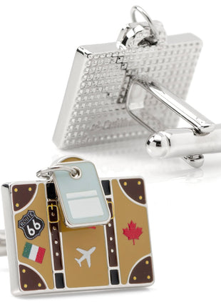 Traveler Suitcase Cufflinks