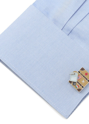 Traveler Suitcase Cufflinks