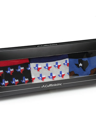 Texas Strong 3 Pack Socks Gift Set