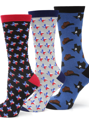 Texas Strong 3 Pack Socks Gift Set