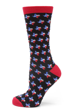 Texas State Black Sock