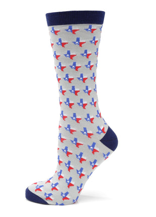 Texas State Gray Sock