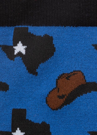 Texas State Cowboy Hat Sock