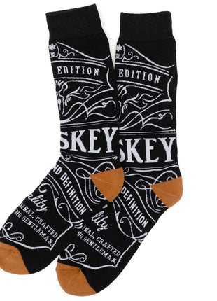Whiskey Original Black Men's Socks