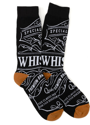 Whiskey Original Black Men's Socks