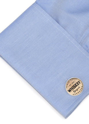 Whiskey Barrel Cufflinks