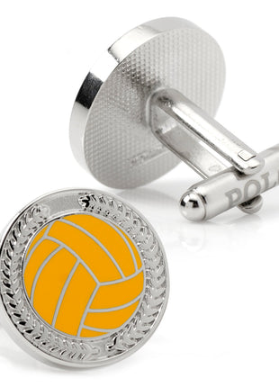 Water Polo Embossed Cufflinks