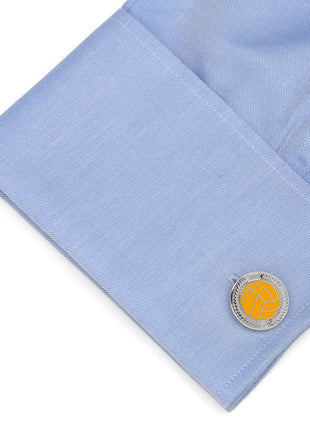 Water Polo Embossed Cufflinks