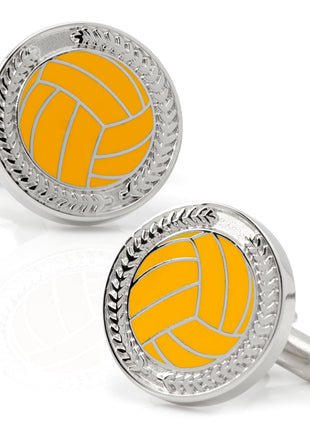 Water Polo Embossed Cufflinks