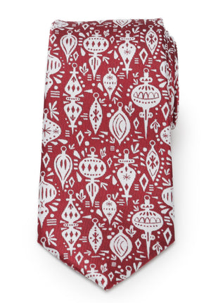 Christmas Wrap Red Men's Tie