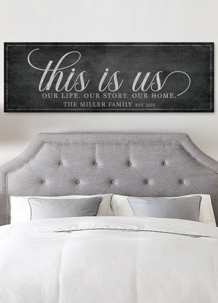 This Is Us Wall Art – Our Life, Our Story, Our Home