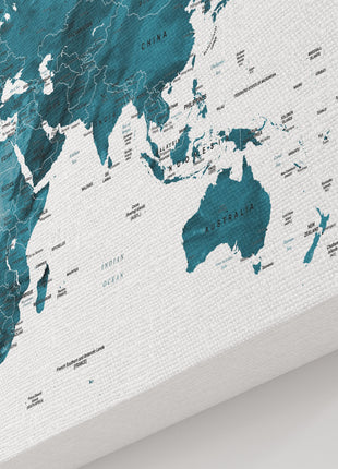 Push Pin World Travel Map