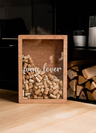 Wine Cork Box – Wine Lover