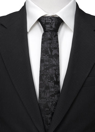 DC Batman Comic Black Tie