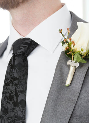 DC Batman Comic Black Tie