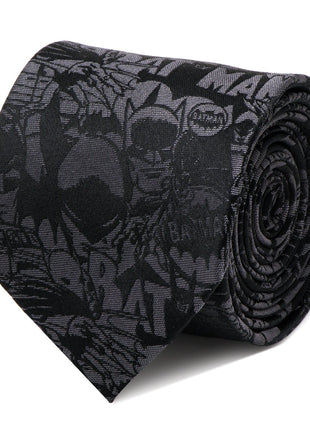 DC Batman Comic Black Tie
