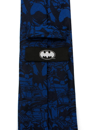 DC Batman Comic Blue Tie