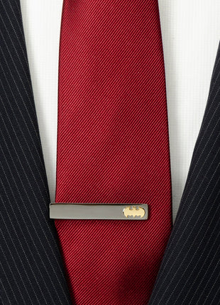DC Batman Black and Gold Tie Clip