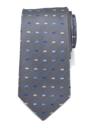 DC Batman Icon Gray Mens Tie