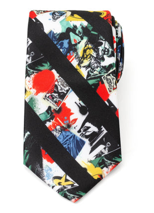 DC Batman Chaos Stripe Men's Tie