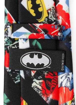 DC Batman Chaos Stripe Men's Tie