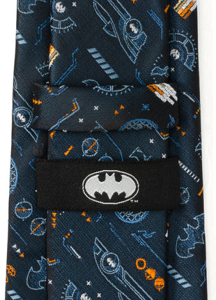 DC Batman Batmobile Black Men's Tie
