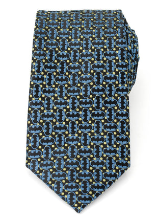 DC Batman Emblem Multi Black Men's Tie