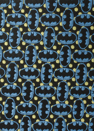 DC Batman Emblem Multi Black Men's Tie