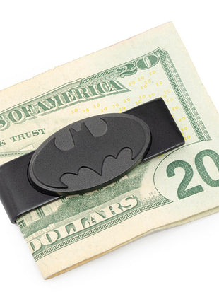 DC Batman Satin Black Money Clip