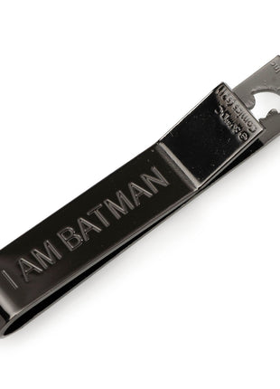 DC Batman I Am Batman Black Tie Bar