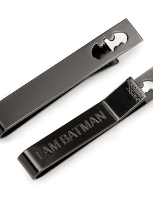 DC Batman I Am Batman Black Tie Bar
