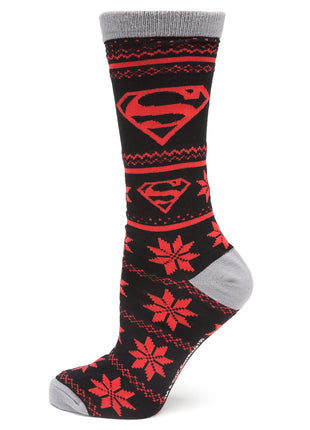 DC Superman Fair Isle Socks