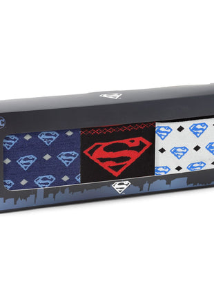 DC Superman 3 Pair Sock Gift Set
