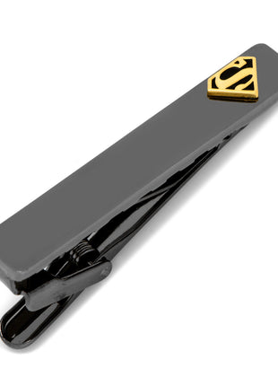 DC Superman Black and Gold Tie Clip