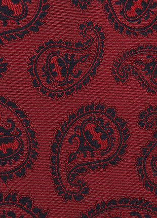 DC Batman Red Paisley Tie