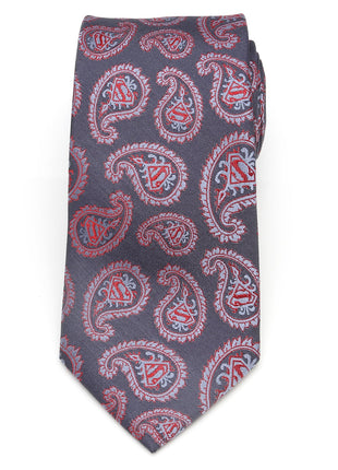 DC Superman Red and Blue Paisley Tie