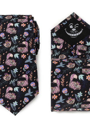 Disney Alice in Wonderland Cheshire Cat Black Men's Tie