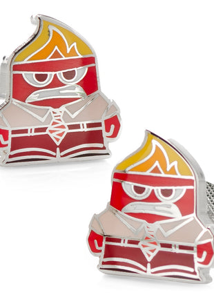 Disney Pixar Inside Out Anger Cufflinks