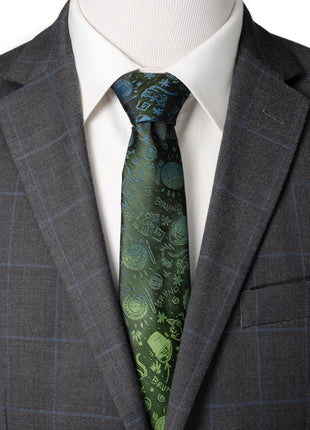 Disney Encanto Bruno Multi Black Men's Tie