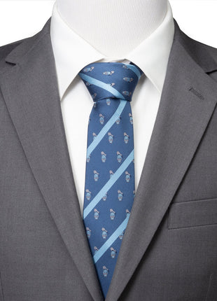 Disney Donald Duck Stripe Blue Men's Tie