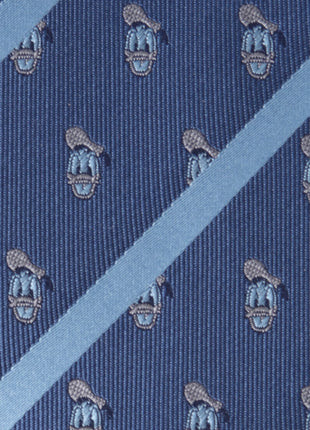 Disney Donald Duck Stripe Blue Men's Tie