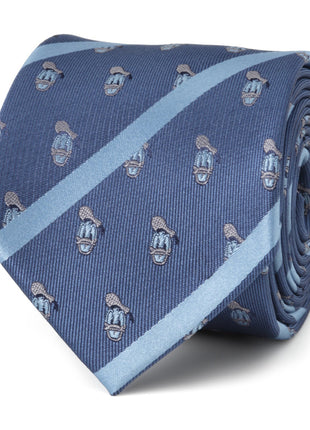 Disney Donald Duck Stripe Blue Men's Tie